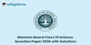 Mizoram Board 2026 Class 10 Science Question Paper with Solutions
